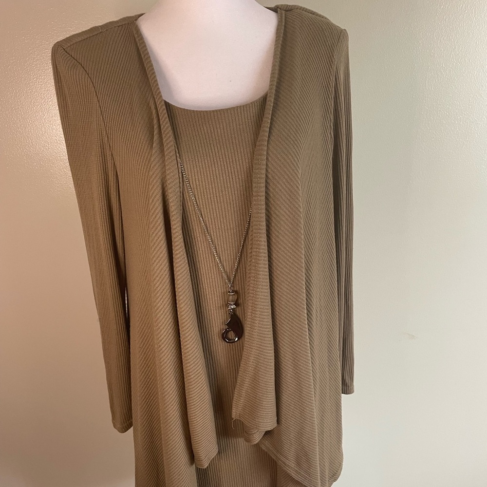Tan Dress